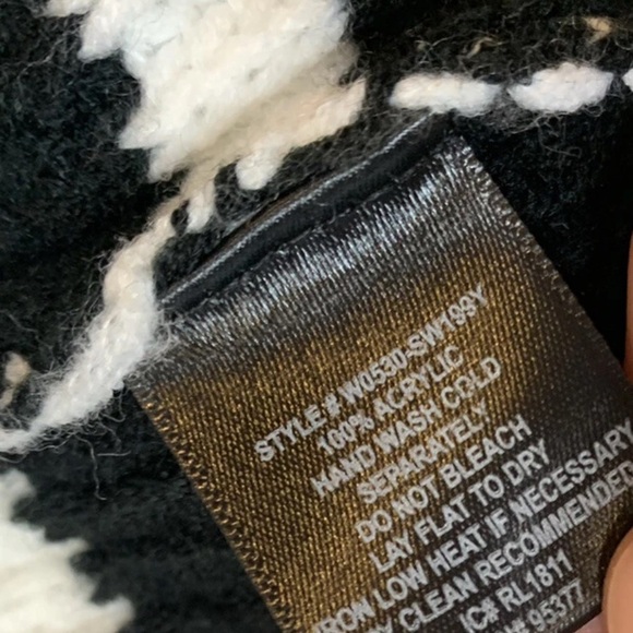 Sanctuary Womens Black White Stripe Jagger Cowl-Neck Sweater Medium 271 - Picture 5 of 5